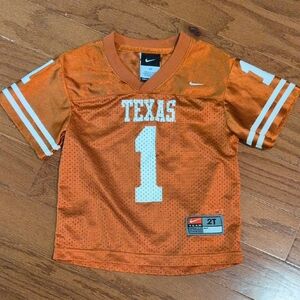 Nike Kids Orange Texas Jersey
